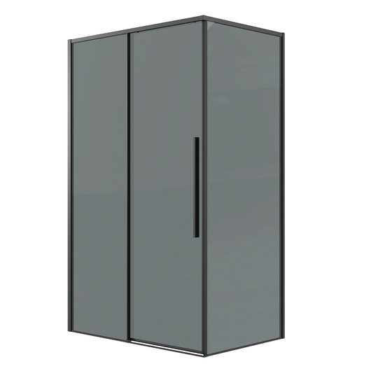 Душевой уголок Grossman Galaxy 120.K33.01.1180.21.10 110x80x195 черный/тонированное стекло
