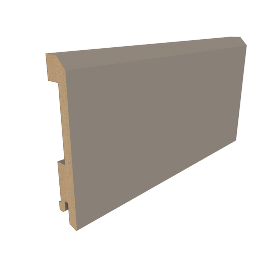 Напольный плинтус Albero Vinyl серый 100x2070 мм