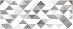 Декор Laparet Aria Fumo серый 20х50 см