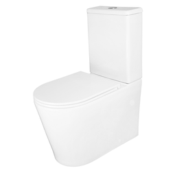 Унитаз-компакт безободковый Azario Conto AZ-T005BR сиденье микролифт