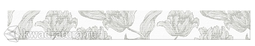 Бордюр Azori Mallorca Grey Floris 7,5x63