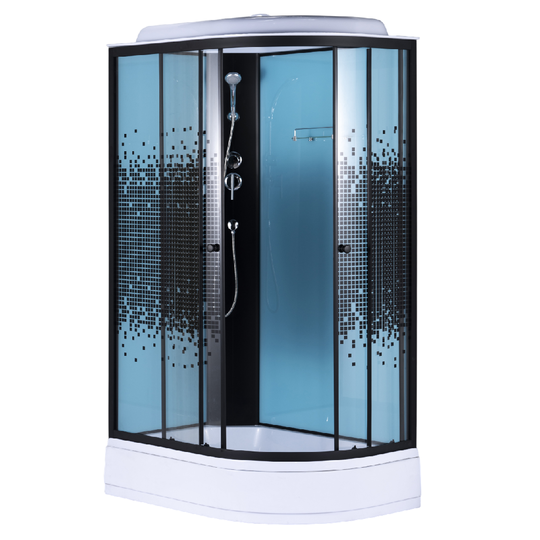 Душевая кабина Дана 482 120x80x215 правая стекло с рисунком