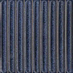 Декор чипсет Kerama Marazzi Далия синий 20x20 см KMD2SOB004BN