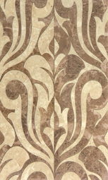 Декор Gracia Ceramica Saloni brown 01 30х50 см