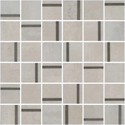 Декор Kerama Marazzi Гварди 1 мозаичный серый светлый 30x30 см ректификат MM13130
