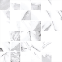Декор Laparet Suite мозаика белый 29,7х29,7 см