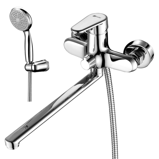 Смеситель для ванны Lemark LM0351C Поинт с длинным изливом