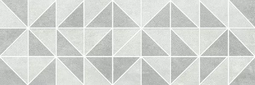 Декор Belleza Грэйс серый геометрия 60х20 см