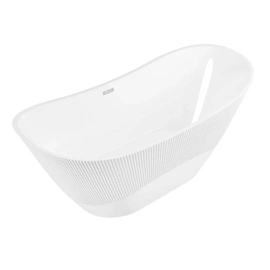 Ванна акриловая отдельностоящая Grossman Galaxy GR-2104 170x75 ребристая