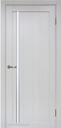 Межкомнатная дверь OPorte Турин 527АПС Молдинг SC Ясень серебристый  кромка алюминиевая