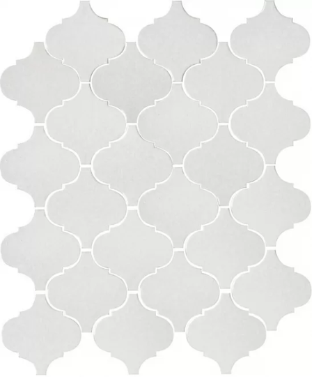 Настенная плитка Kerama Marazzi Арабески белый 26x30 см 65000