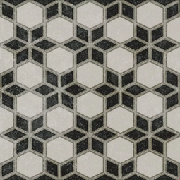 Керамогранит Kerama Marazzi Фреджио декор 4 черно-белый 20х20 см VT\A297\SG1544N
