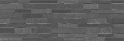 Настенная плитка Kerama Marazzi Гренель серый темный структура 30х89,5 см ректификат 13055TR