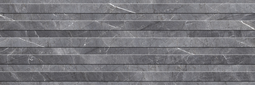 Настенная плитка Керамин Канон-Р 1Д декор серый 30x90 см