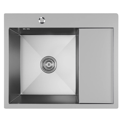 Кухонная мойка Mixline Pro 551875 L сатин матовый крыло справа