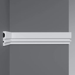 Закрывающий молдинг для 3D панели Decomaster D318-1 под покраску