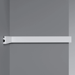 Закрывающий молдинг для 3D панели Decomaster D318-2 под покраску