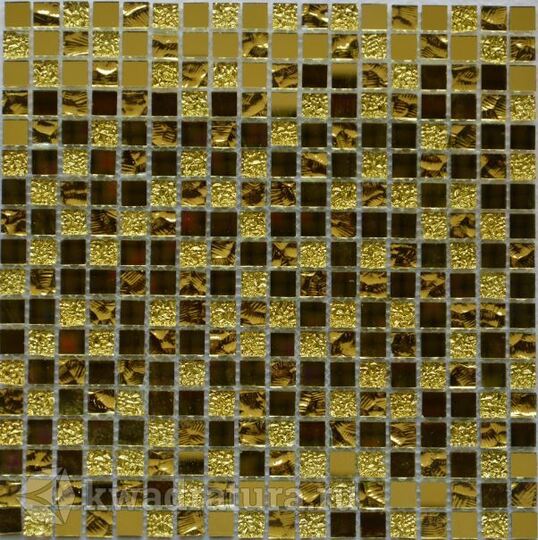 Мозаика стеклянная Bonaparte Mirror gold 30х30