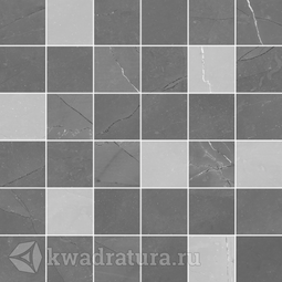 Декор Laparet Lima мозаичный серый 30x30 см