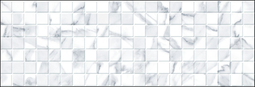 Настенная плитка Belleza Калаката мозаика серый 60х20 см