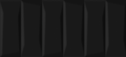 Настенная плитка Cersanit Evolution кирпичи черный рельеф 20х44 см EVG233