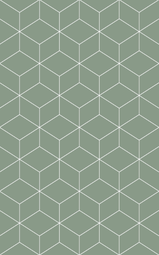 Настенная плитка Unitile Веста зеленый 02 25х40 см
