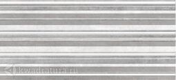 Декор полосы Cersanit Navi серый 20х44 см