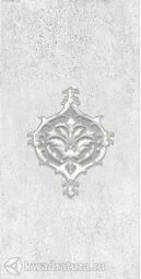 Декор Нефрит керамика Преза серый 20х40