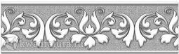 Бордюр Нефрит керамика Преза серый 6х20