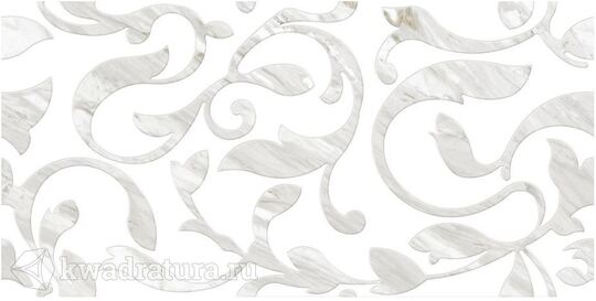 Декор 1 Cersanit Royal stone белый 29,8x59,8 см