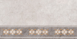 Декор Primavera Ирида светло-серый 30х60 см ректификат