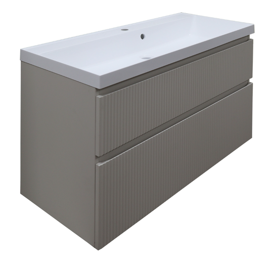 Тумба с раковиной Azario Viola 100/2 бежевый